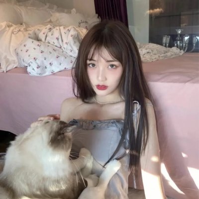 粉红火鹤的神秘凝视